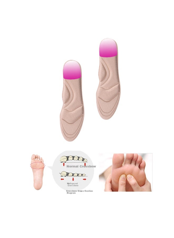 Eleft Watsons Award-winning Brand Eleft High Heel Shoe Companion 2nd Generation Pain Relief Insoles, Beige, Trim-to-fit, Sizes 35-40 - Image 3
