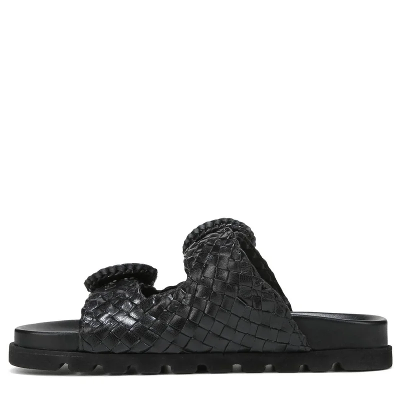 Sam Edelman BLACK Tiffanie Slide Footbed Sandal for Women | Best Price UAE
