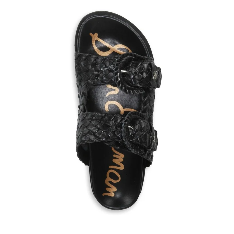 Sam Edelman BLACK Tiffanie Slide Footbed Sandal for Women | Best Price UAE