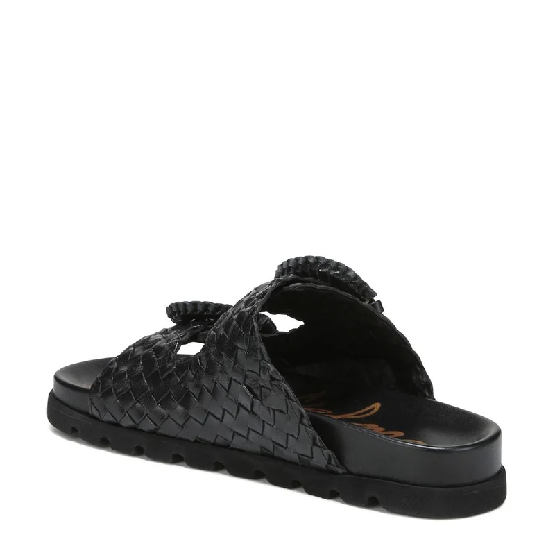 Sam Edelman BLACK Tiffanie Slide Footbed Sandal for Women | Best Price UAE