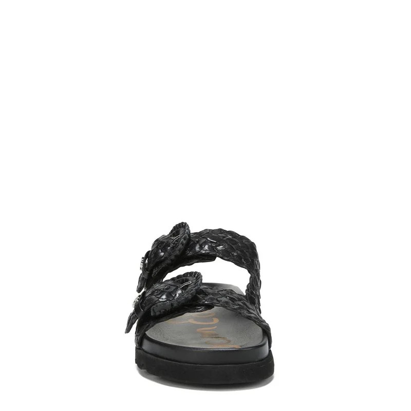 Sam Edelman BLACK Tiffanie Slide Footbed Sandal for Women | Best Price UAE