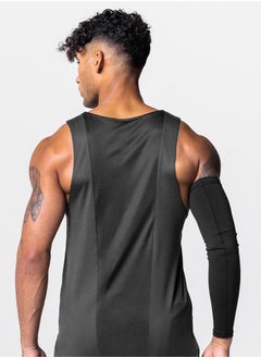 Generic Quick-Drying Fitness Single Sleeve Design Sports Tops Gym Muscle T-Shirts Fitness Bodybuilding Sleeveless T-Shirts Loose Basketball Training Equipment Sleeveless T-shirts (XXL)  - Image 4