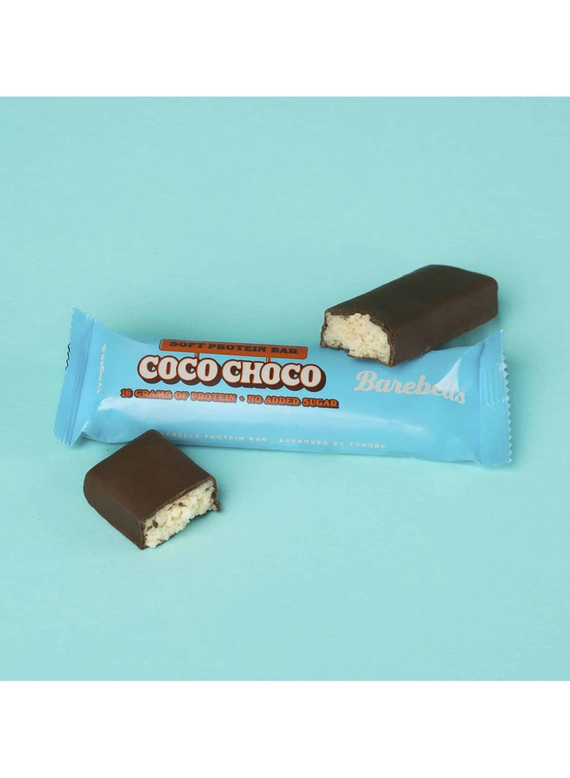 بيربيلز بار بروتين باربيلز ٥٥ غ بنكهة جوز الهند والشوكولاتة، عبوة من ١٢ قطعة - Image 4