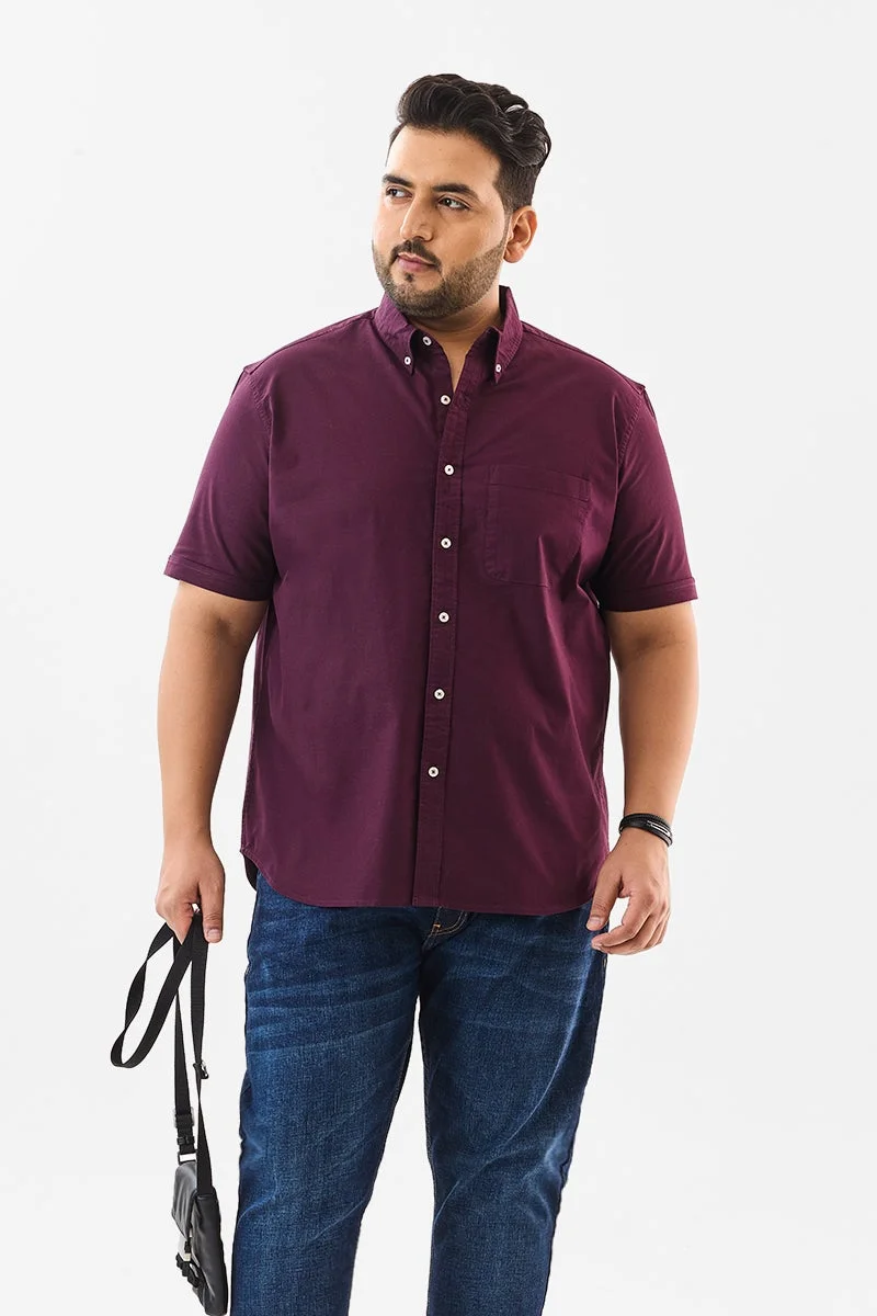 SNITCH Regular Fit Stretch Plus Size Shirt