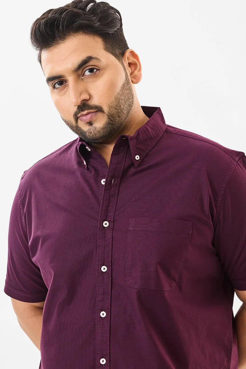 SNITCH Regular Fit Stretch Plus Size Shirt