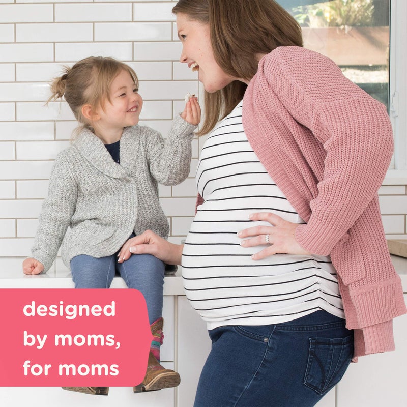 Mommy's Bliss Belly Lotion: For Hydrated, Resilient, & Elastic Skin During Pregnancy, Reduce Stretch Mark Appearance with Cocoa Butter, Vitamin E, Aloe, & Natural Oils, Unscented, 8 Fl Oz - Image 5