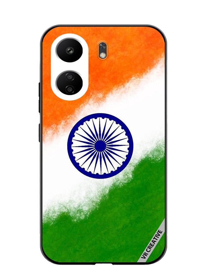 VR CREATIVE Protective Case Cover For Xiaomi Redmi 13C National Flag Design Multicolour - Image 1