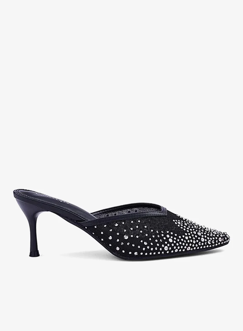 أيقون كعب مول مزين بالكريستال