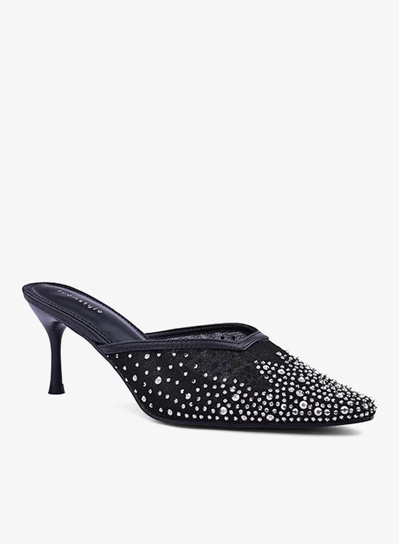 أيقون كعب مول مزين بالكريستال