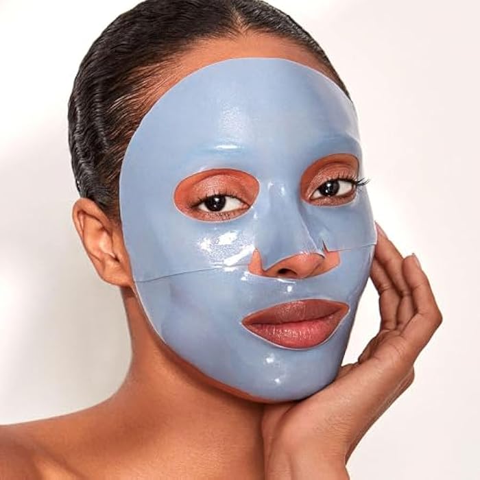 111SKIN Cryo De-Puffing Energy Facial Mask - Fragrance Free - Tighten, De-Puff & Refresh - Peptides & Caffeine - Set of 5 (1 oz each) - Depuffing Face Mask - Image 2