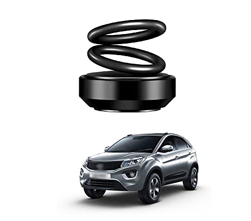 PRIKNIK Solar Energy Rotating Car Perfume with Long Lasting Organic Fragrance, Feel-Good Premium Car Air freshener Compatible with T-ata N-exon - Image 1