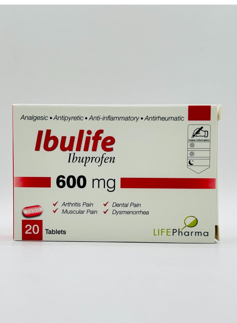 Ibulife tablets 600 mg  20'S