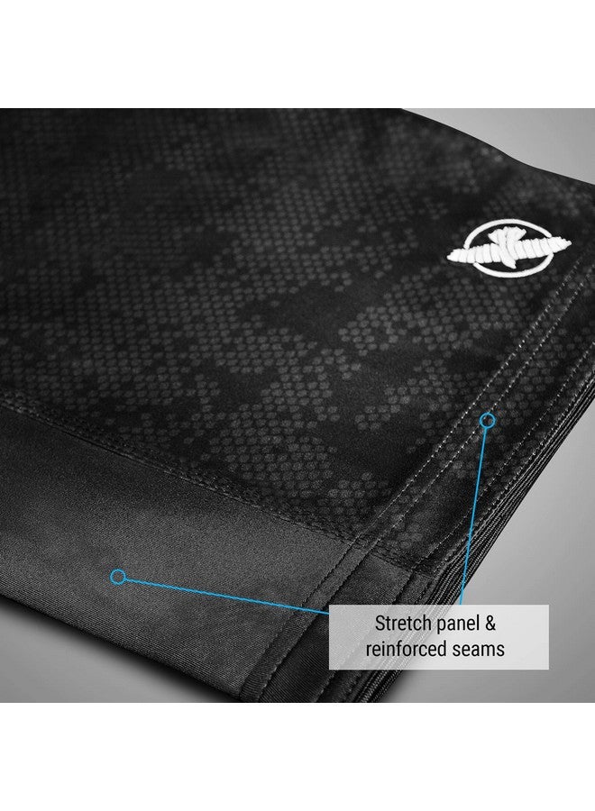 Hayabusa Hayabusa Hexagon BJJ Shorts - Black, X-Large - Image 4
