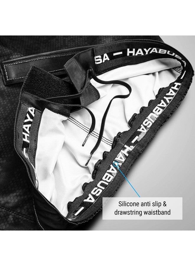 Hayabusa Hayabusa Hexagon BJJ Shorts - Black, X-Large - Image 2