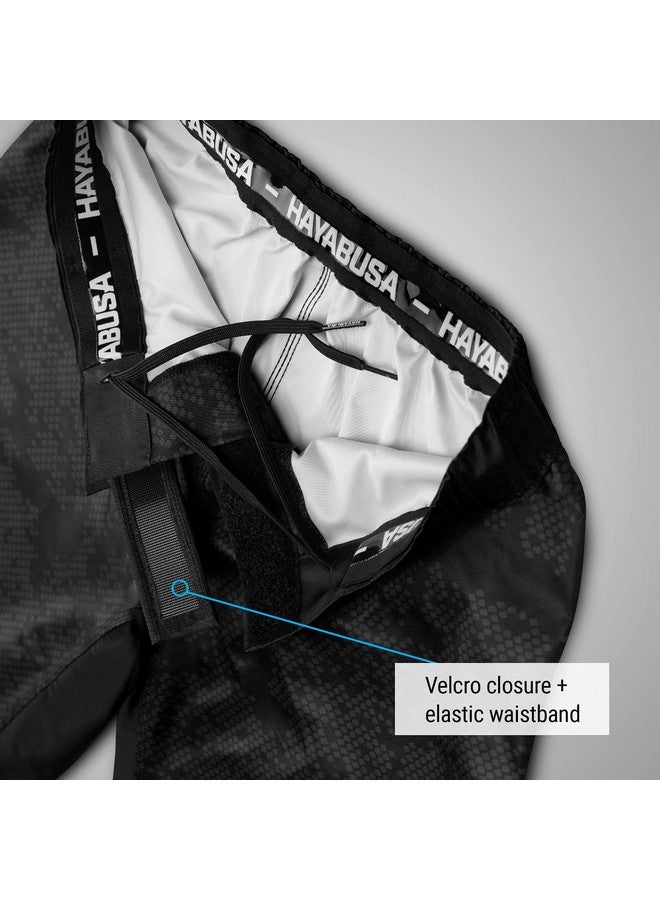 Hayabusa Hayabusa Hexagon BJJ Shorts - Black, X-Large - Image 3