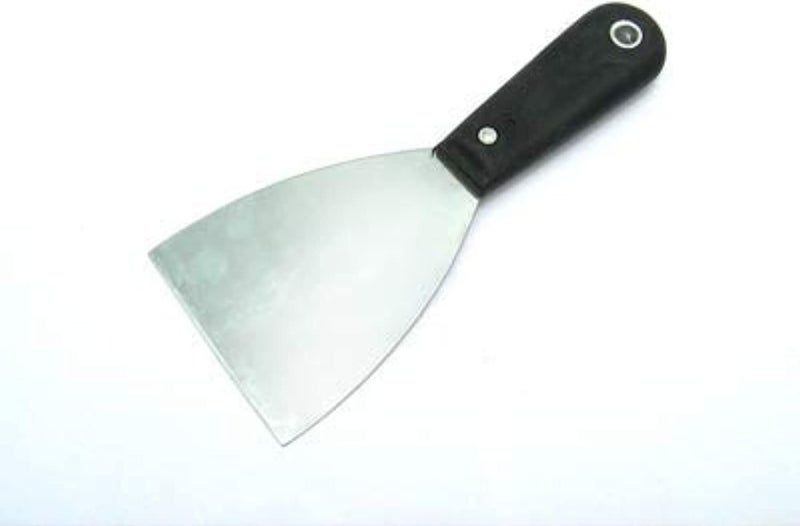 Paint Scrapper Multifunctional Stainless Steel Putty Knife Flexible Dry Wall Painting Plastering Scraper Painter Tool (5in)