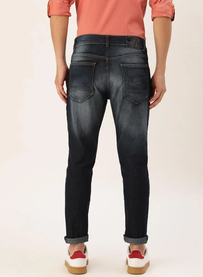 The Indian Garage Co  Men Slim Fit Solid Jeans for Men | Best Price UAE