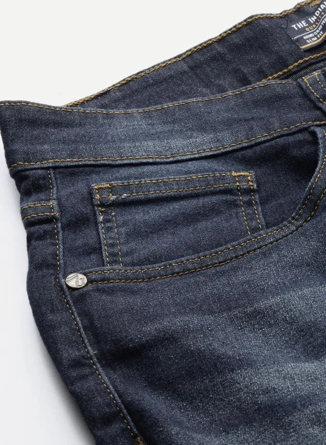 The Indian Garage Co  Men Slim Fit Solid Jeans for Men | Best Price UAE