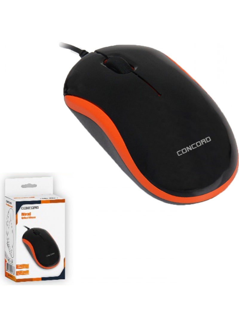 CONCORD Life Technology C-15 USB Wired Luxury Optical Mouse  - Image 4