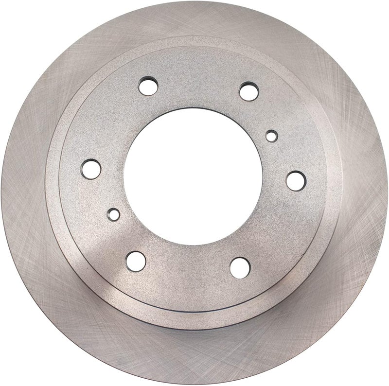 TRQ Rear Brake Rotor Set Vented Compatible with 2000-2006 Mitsubishi Montero - Image 5