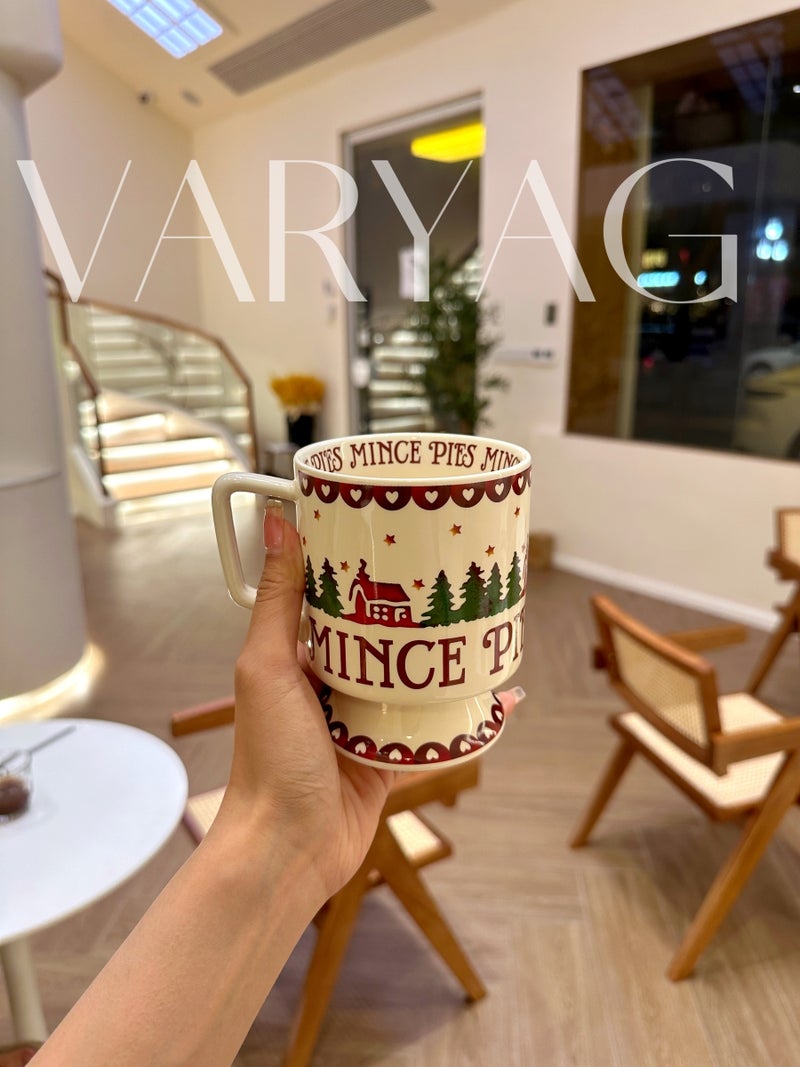 Winter Atmosphere New Year Christmas Style Ceramic Dinner Plate Rice Bowl Salad Bowl Dessert Plate Large Soup Bowl Horse - Image 4