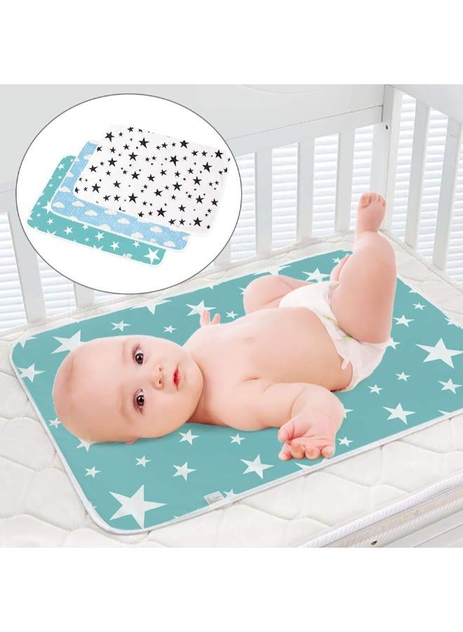 Moro Moro Baby Waterproof Changing Pad, 50x70 cm, Soft Cotton Surface - Image 1