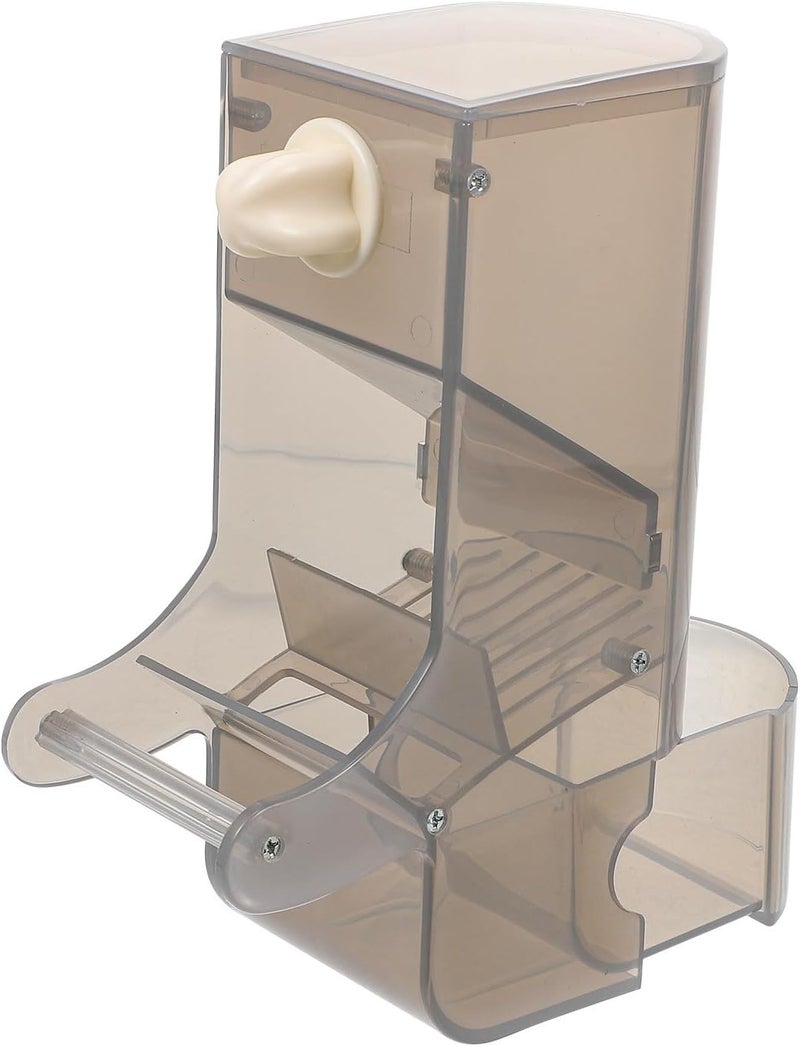Parrot Bird Feeder Food Feeding Bowl Cage Feeder Small Gray Bird Food Holder for Small Parakeets Cockatiels and Lovebirds in Cage - Image 1