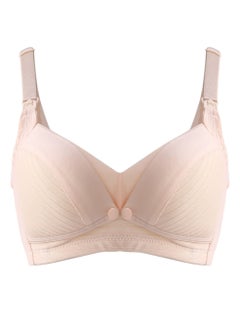 Comfy Cotton Maternity And Nursing Bra Beige Medium