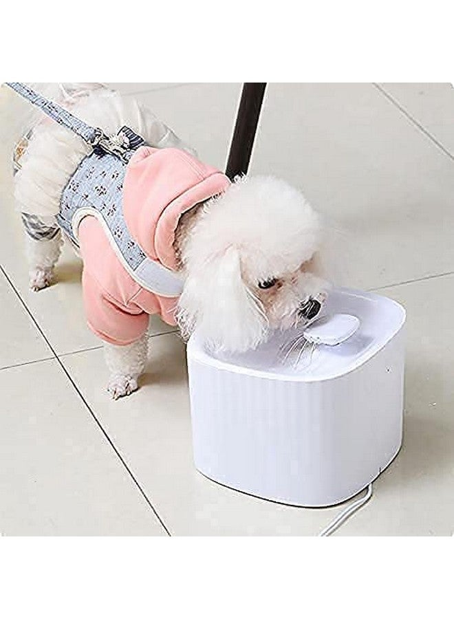 Pet Drinking Water Fountain - Automatic Lighting Led Plastic Water Dispenser | Pet Drinking Fountain Quiet Filter - Image 1