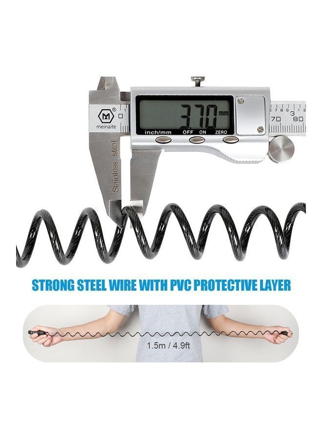 Bicycle Helmet Lock