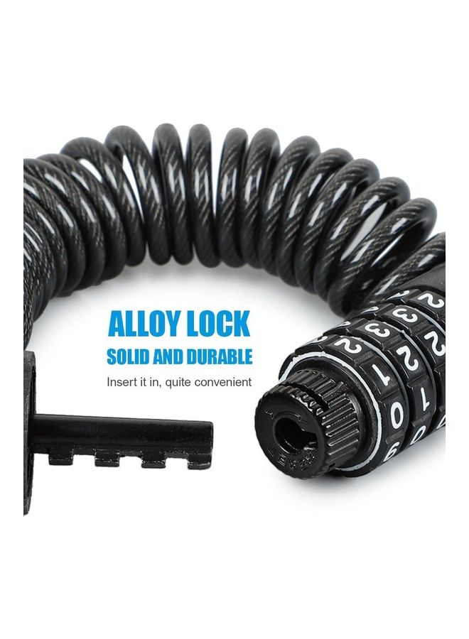 Bicycle Helmet Lock