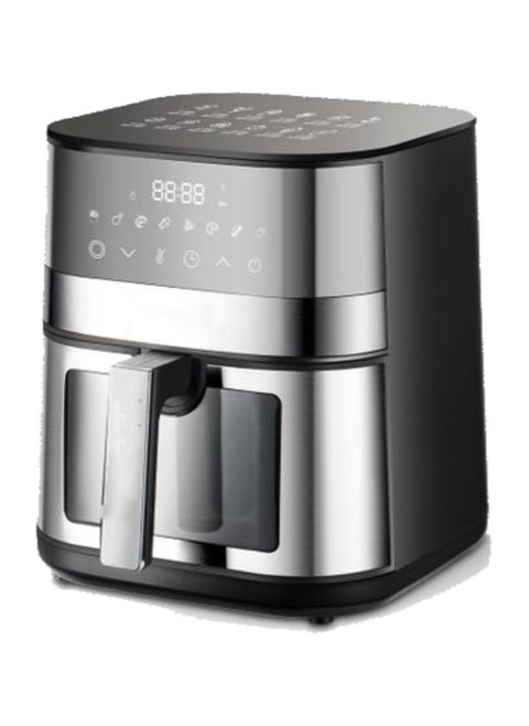 Jamaky Air Fryer, 1600 Watt, 6.5 Liter, Digital Touch Screen, Black, JMK 5018