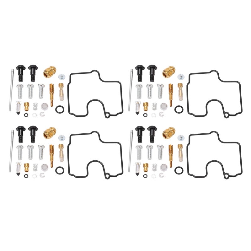 Carburetor Repair Kit Compatible With Yamaha YZF R1 1998-2001 - High-Quality Metal and Rubber Rebuild Set for Motorcycle Maintenance - Image 1