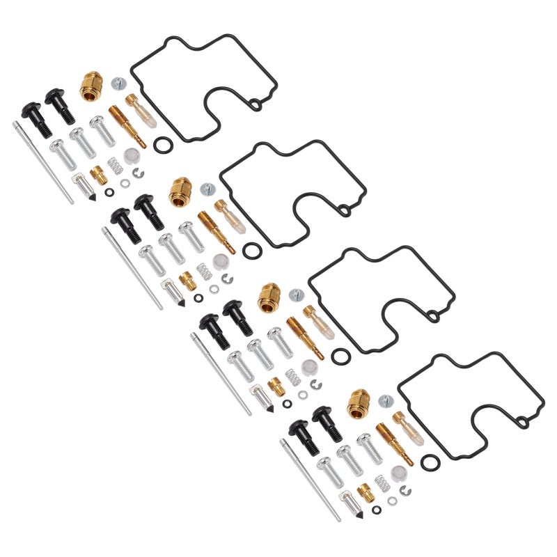 Carburetor Repair Kit Compatible With Yamaha YZF R1 1998-2001 - High-Quality Metal and Rubber Rebuild Set for Motorcycle Maintenance - Image 2