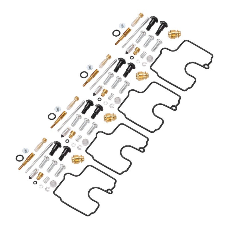 Carburetor Repair Kit Compatible With Yamaha YZF R1 1998-2001 - High-Quality Metal and Rubber Rebuild Set for Motorcycle Maintenance - Image 3