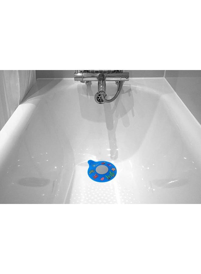 WSZCML Bathtub Drain Stopper, Silicone Tub Stopper Plug, Universal Bath Drain Cover, Kids Tots Babies Gift (Blue Turtle) - Image 5