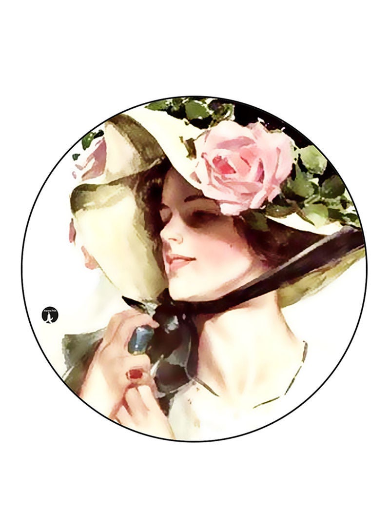 RKN Vintage Art Printed Mouse Pad Multicolour
