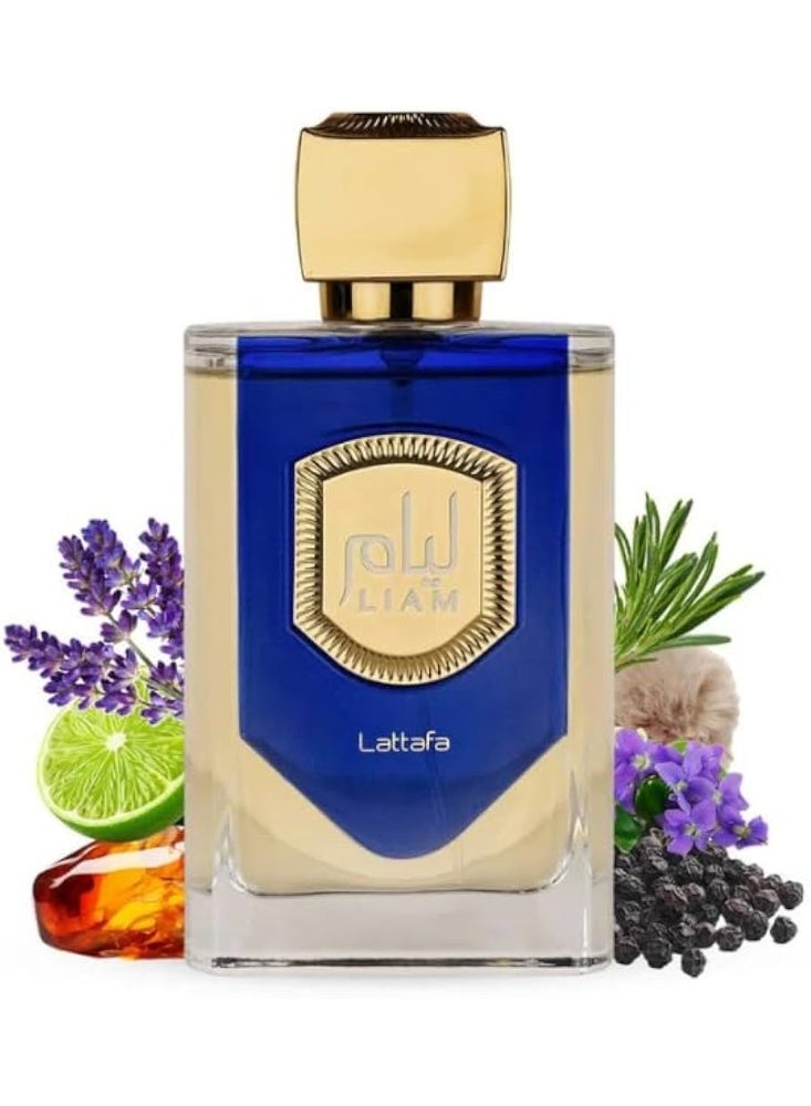 لطافة عطر ليام بلو من لطافة او دي بارفان 100مل - Image 3