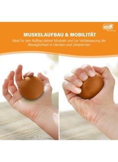 SISSEL Press Ball X Strong For Hand And Finger Therapy Use For Muscles Mobility Orange  - Image 2