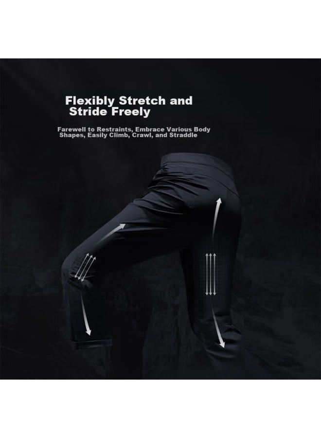 Scaler Quick-dry Pants For Men And Women, Moisture-wicking, Sweat-absorbing, Elastic, Wrinkle-resistant, Hiking, Casual Trousers F3515583 - Image 2