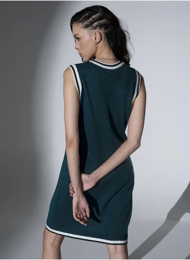 هوبرهولمي Forest Green Dresses For Women