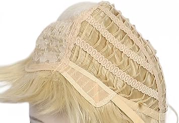 Linfairy Long Wavy Blonde Mixed Wig Big Bouffant Beehive Wigs for Women fits 50s 80s Costume - Image 5