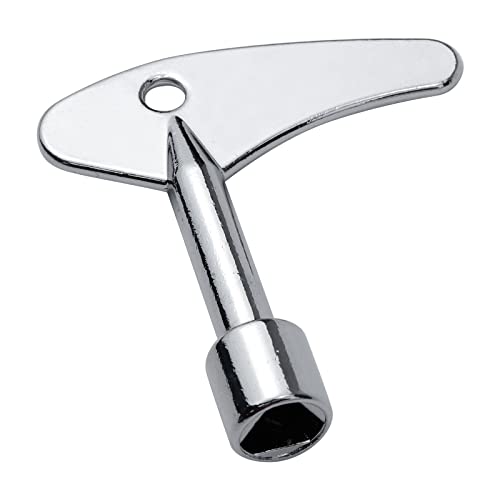 Antrader Triangle Spanner Key, Matel Triangular Lock Keys Socket Universal Utility Keys for Elevator Emergency Lift Door Triangle Panel Lock - Image 5