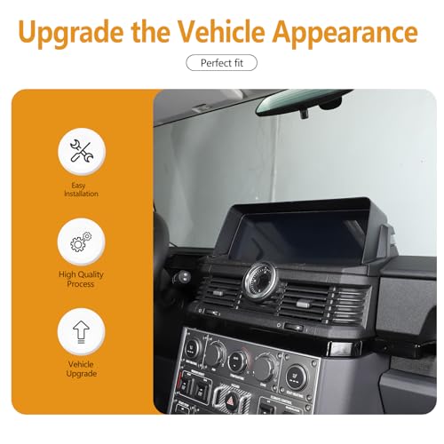 Bekantogy Car Display Anti-Glare Protection Cover Compatible with INEOS Grenadier 2022-2025 ABS GPS Navigation Sunshade Cover Screen Sun Hood Shield in-Dash Visor Anti Glare Interior Accessories - Image 5