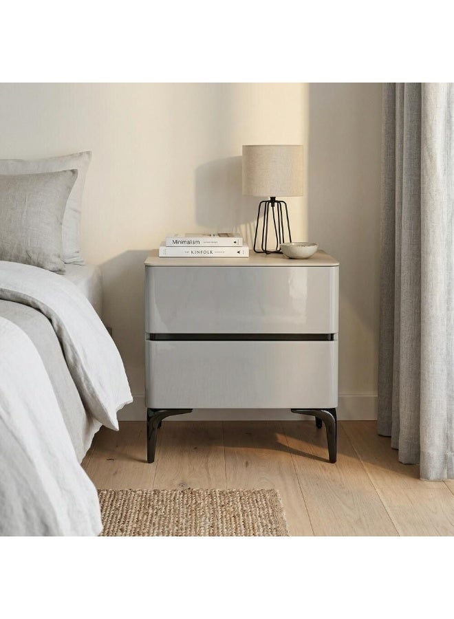 Santelmo Night Stand - HG Light Grey
