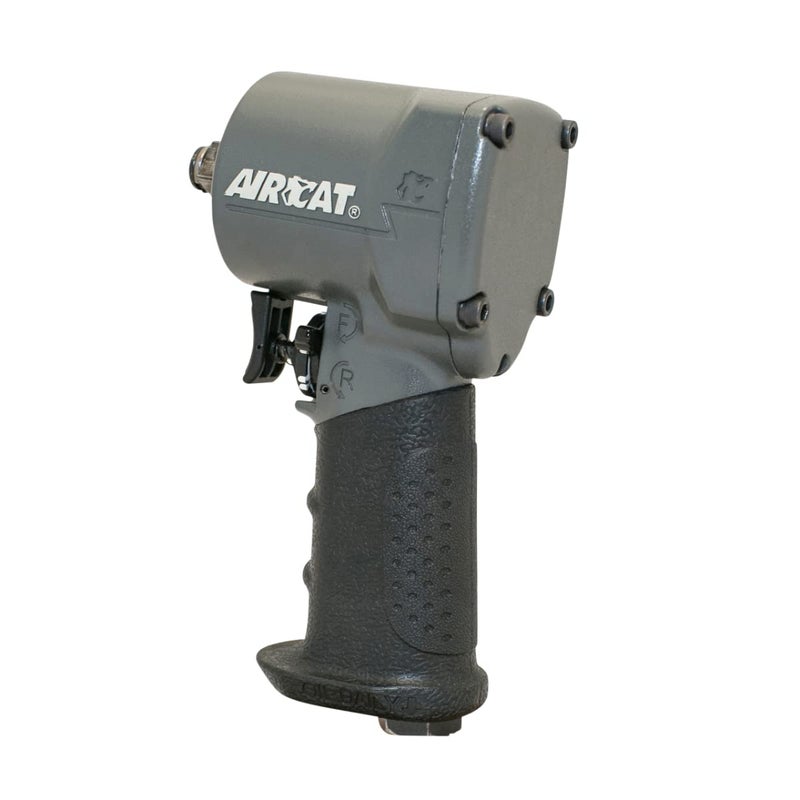 AIRCAT Pneumatic Tools 1077TH Stubby Impact Wrench 700 ftlbs 38Inch