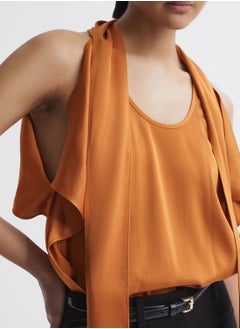 REISS Round Neck Top  - Image 3