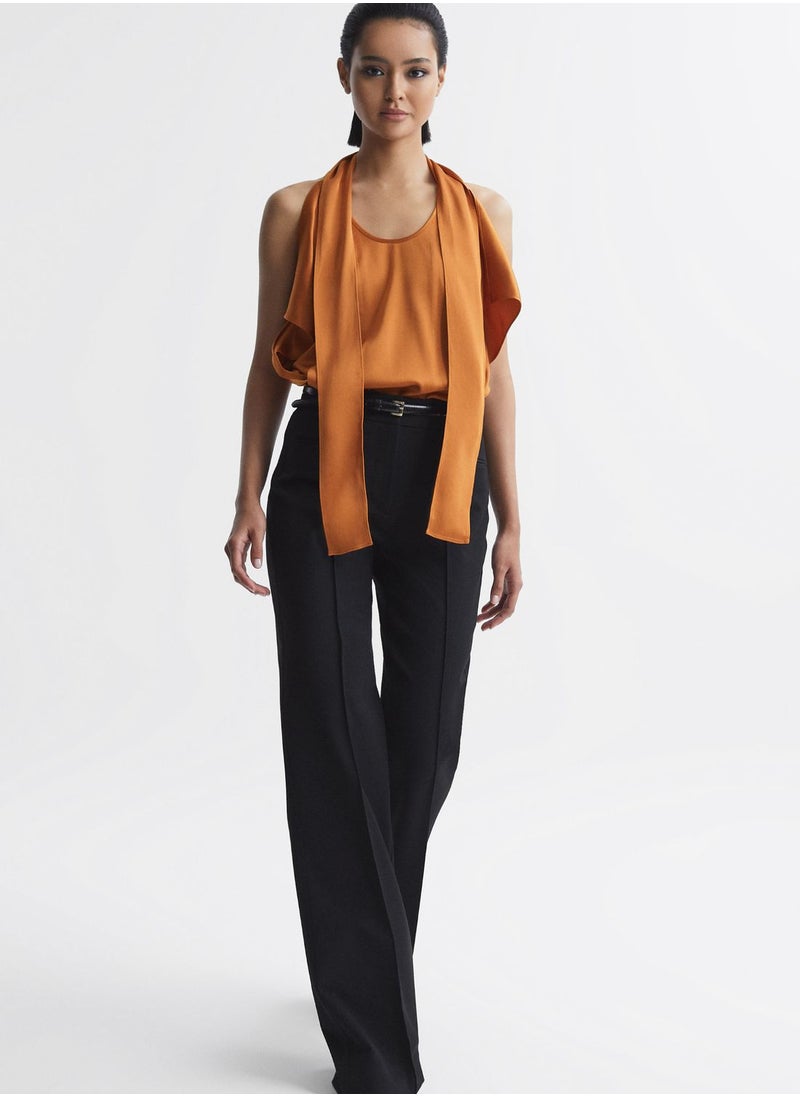 REISS - Round Neck Top - Image 1