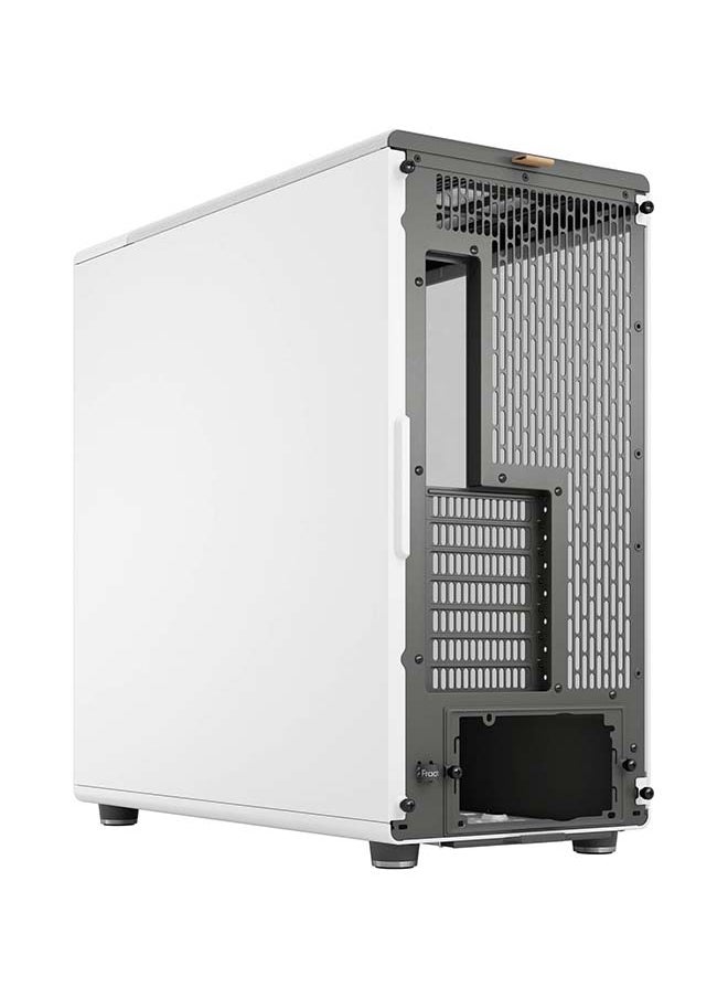 Fractal Design - Fractal North XL E-ATX Mid Tower Computer Case, Tempered Glass Side Panel, 3x Aspect 140mm PWM Included, Up to 420mm Radiator 7x Fans Support, Dust Filters, Type-C, 2x USB 3.0, White | FD-C-NOR1X-04 - Image 1