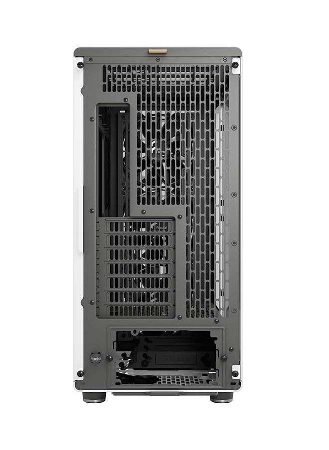 Fractal Design - Fractal North XL E-ATX Mid Tower Computer Case, Tempered Glass Side Panel, 3x Aspect 140mm PWM Included, Up to 420mm Radiator 7x Fans Support, Dust Filters, Type-C, 2x USB 3.0, White | FD-C-NOR1X-04 - Image 1